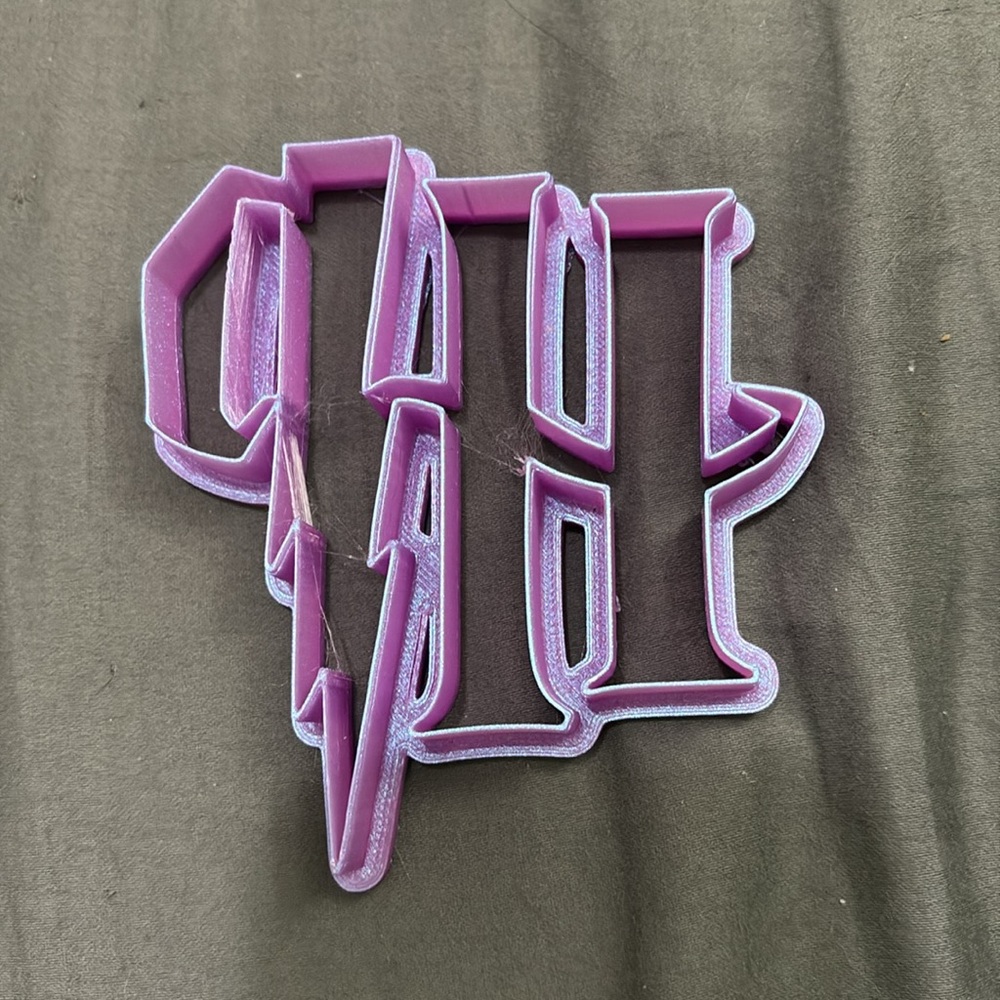 Pink Harry Potter Cookie Cutter 4 in - Picture 2 of 4